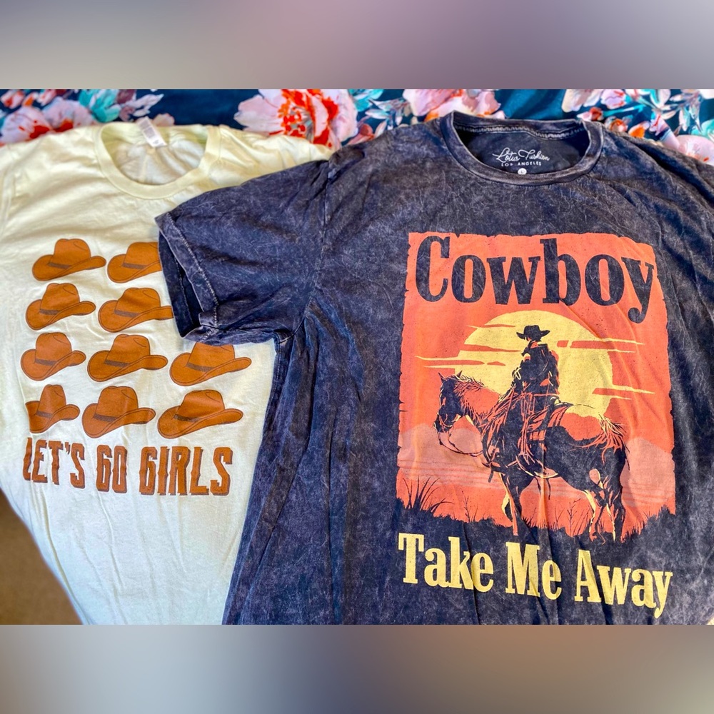 Cowgirl Graphic Tshirts